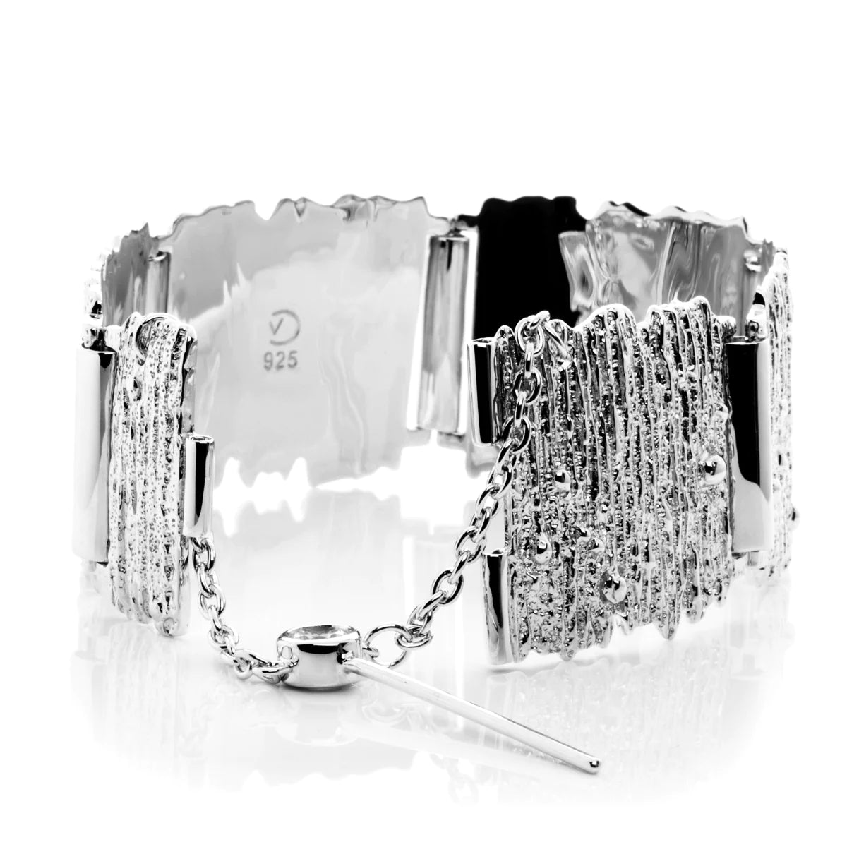 VERA DESIGN Strengir silfurarmband