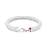 TOMMY HILFIGER SILICONE hvítt herraarmband 2790555