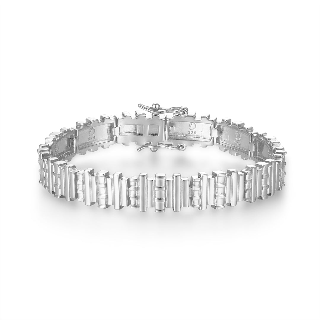 VERA DESIGN Stuðlaberg Tiny silfurarmband