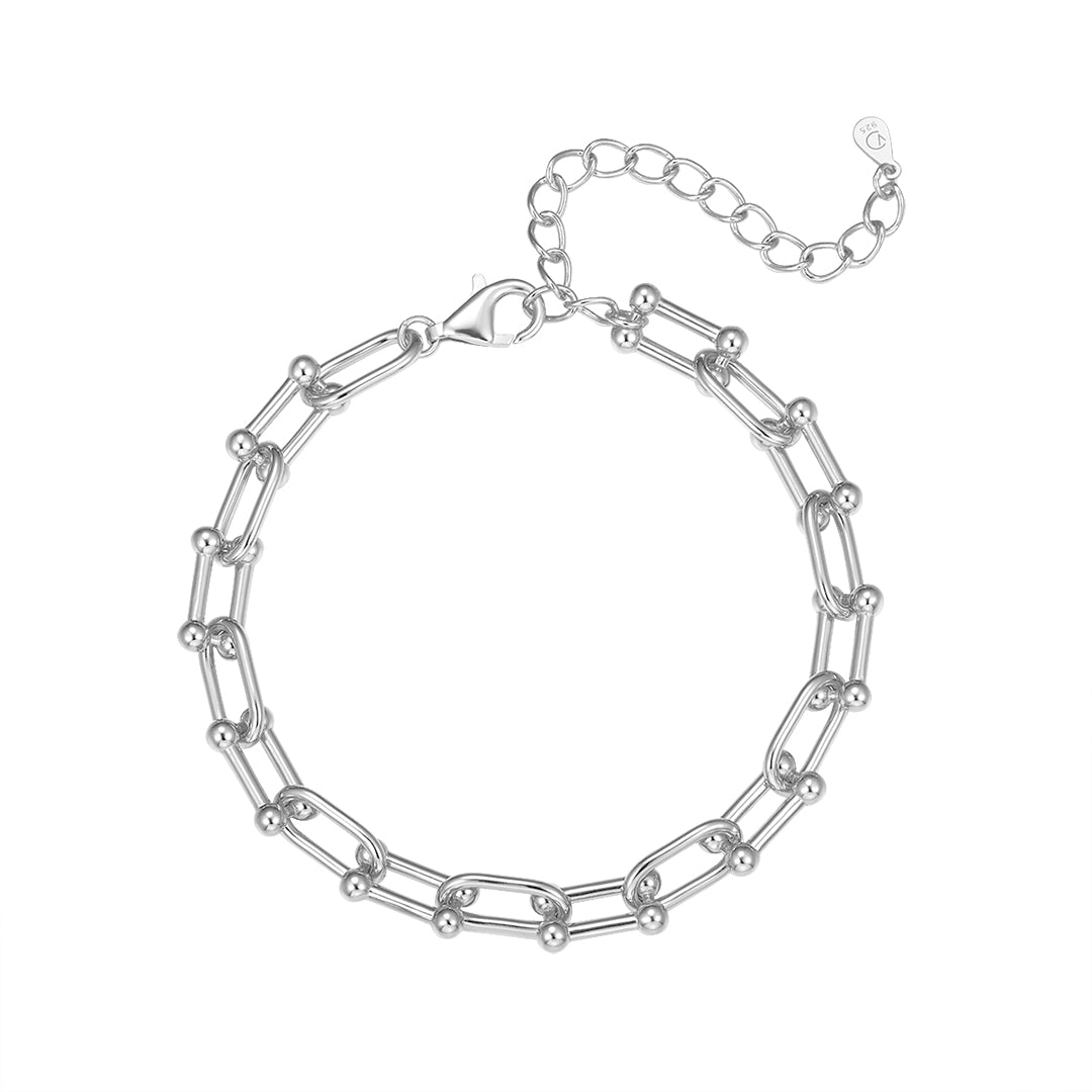 VERA DESIGN Nexus Bond silfurarmband