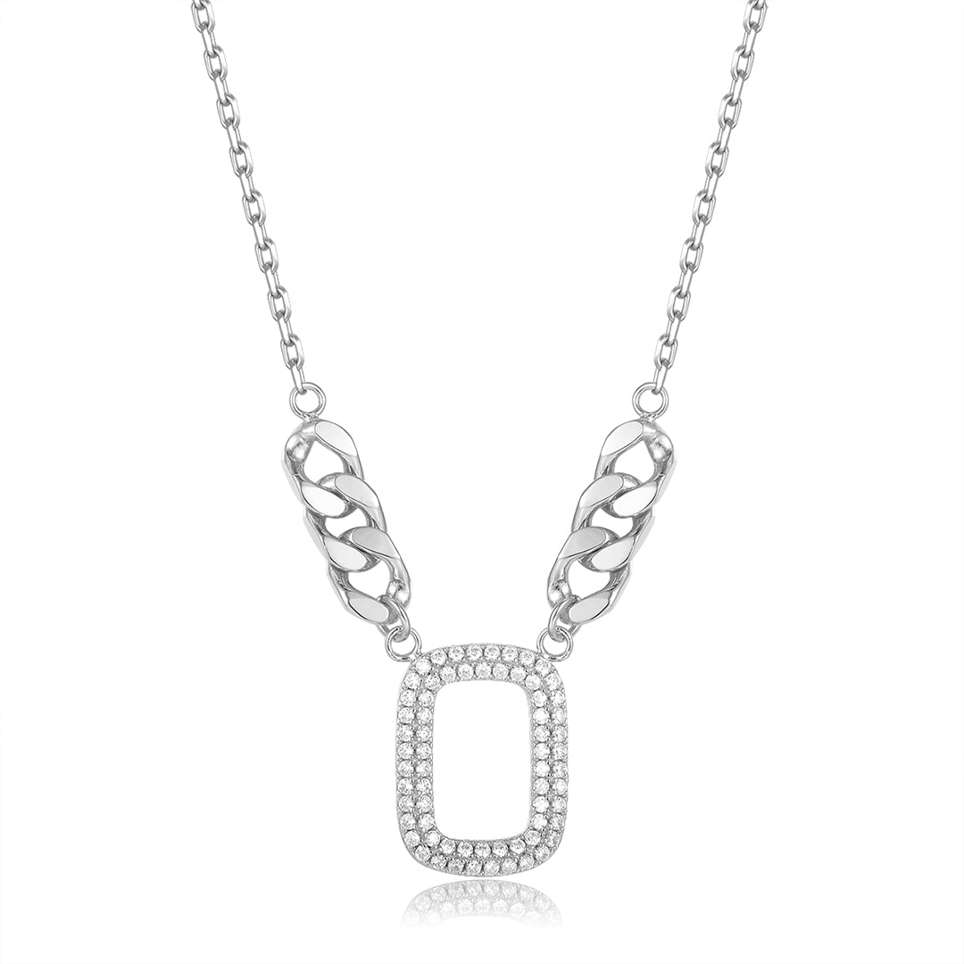 VERA DESIGN Mother Divine silfurhálsmen með zirkonia