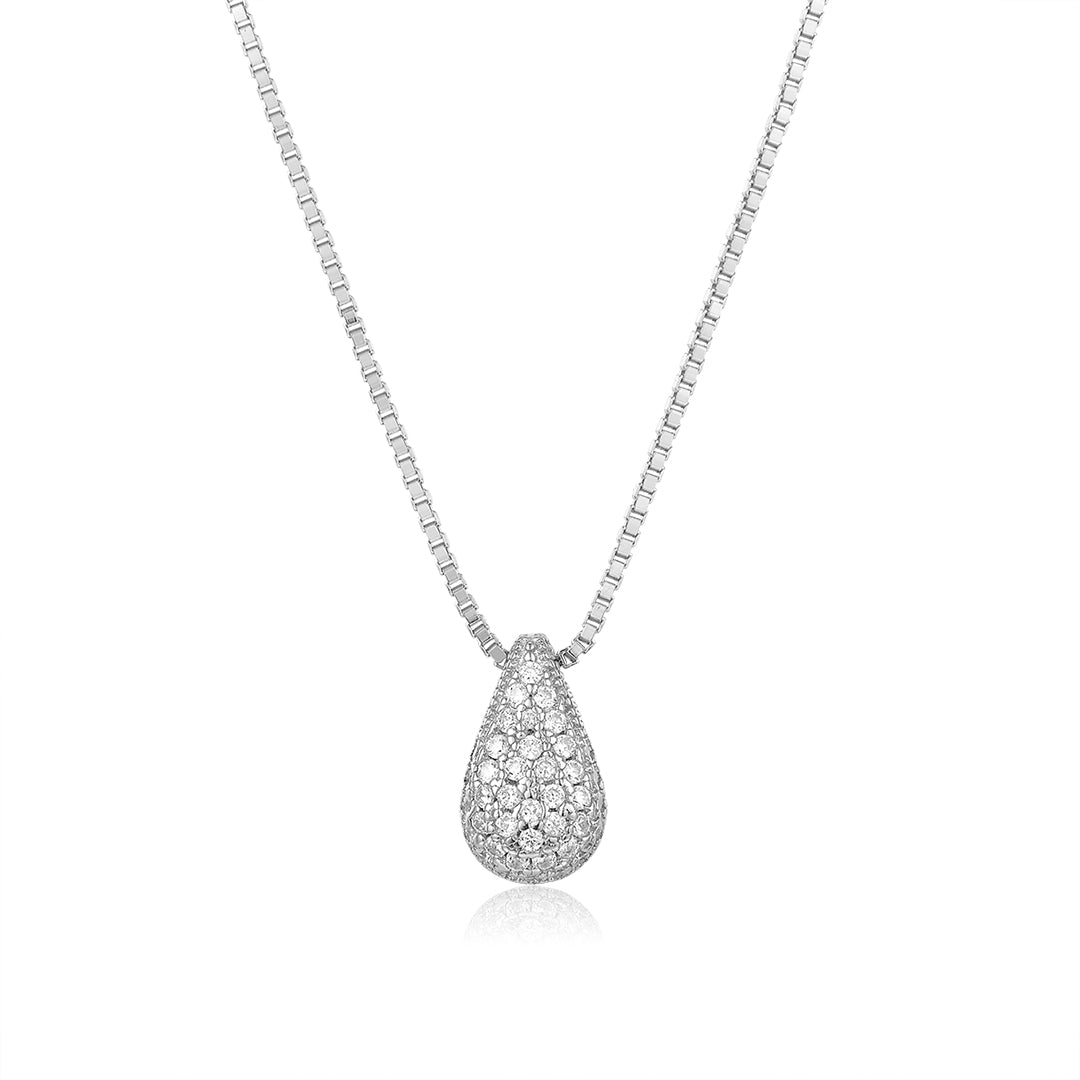 VERA DESIGN Tár Divine silfurhálsmen með zirkonia