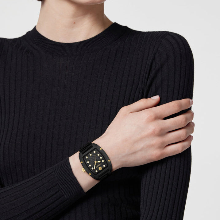 VERSACE Dominus Lady Eco Ceramic 36x44mm