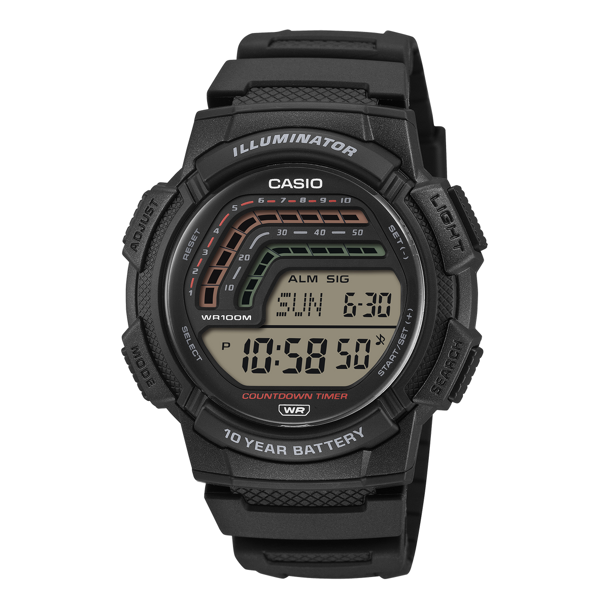 CASIO Timeless Collection WS-1800-1AVEF