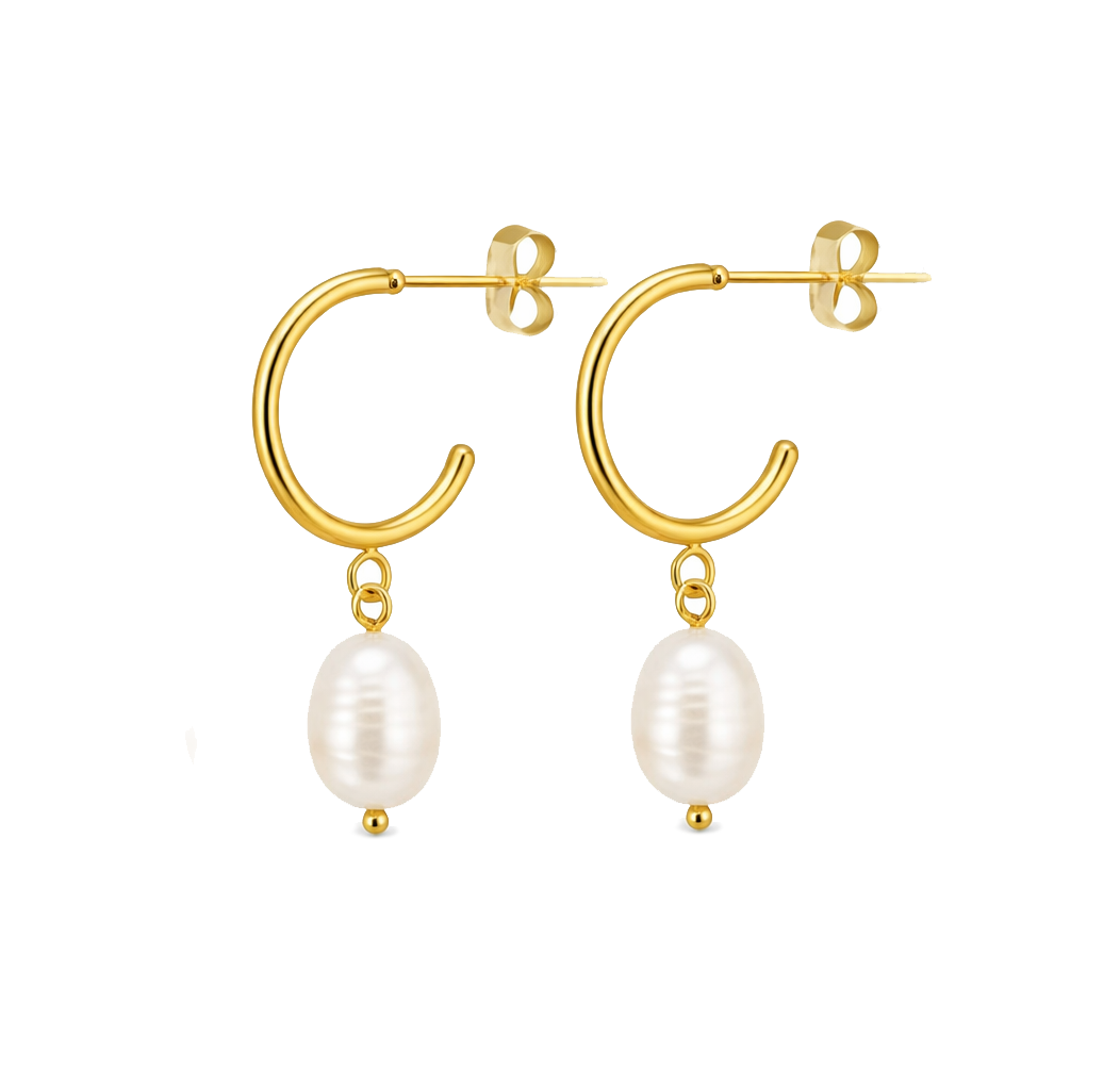 OCEANIA Pia gylltir eyrnalokkar