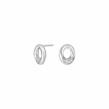 JOANLI Olga silver earrings with zirconia ●030900