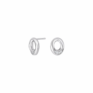 JOANLI Olga silver earrings with zirconia ●030900