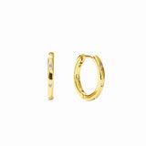 ASTORÍA Kira gold-plated silver earrings with zirconia