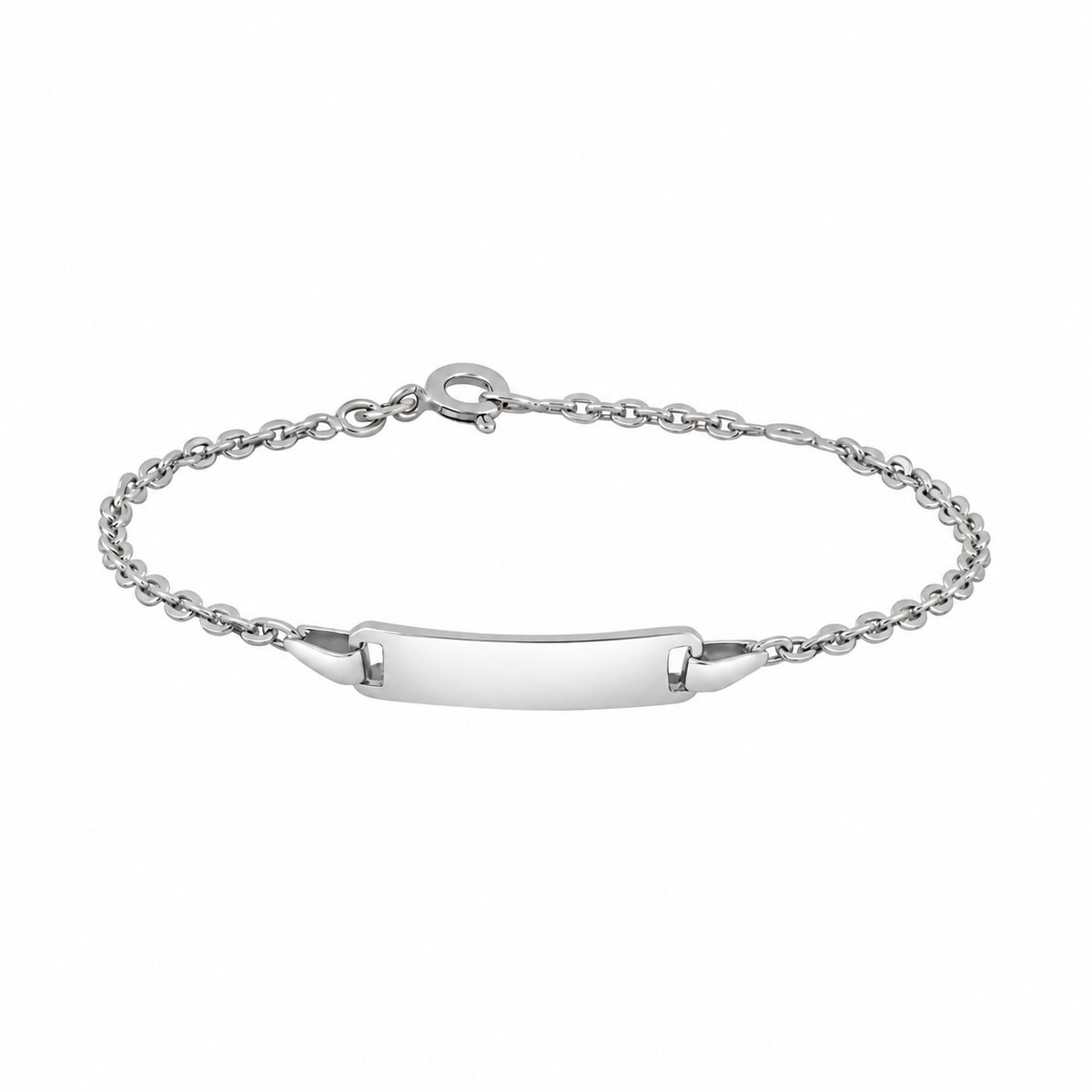 NOA Kids silver bracelet with plate for engraving ●420900