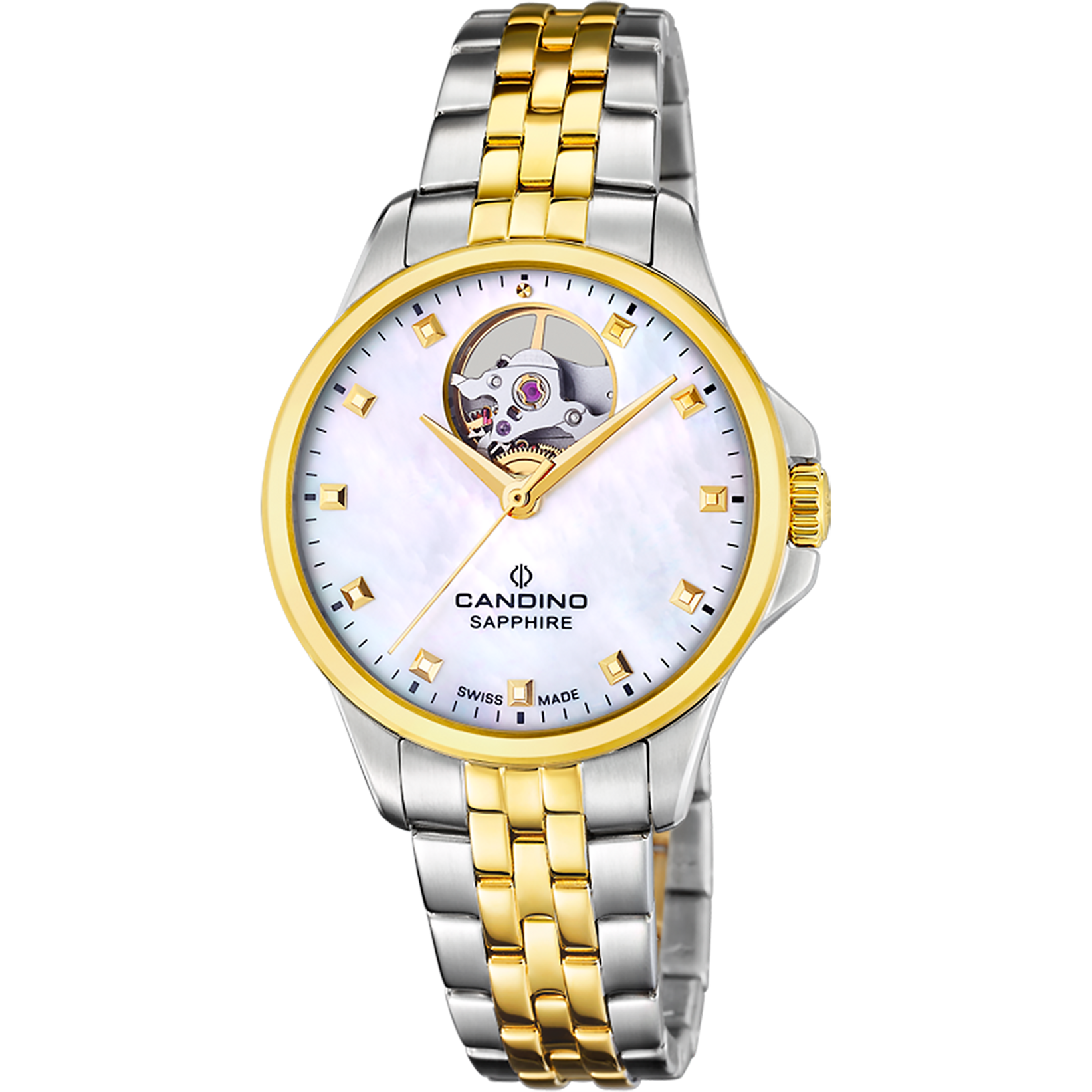 CANDINO Ladies Open Heart 34mm Automatic C4771/A