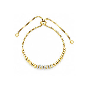 ASTORÍA Elara gold-plated bracelet with zirconia stones