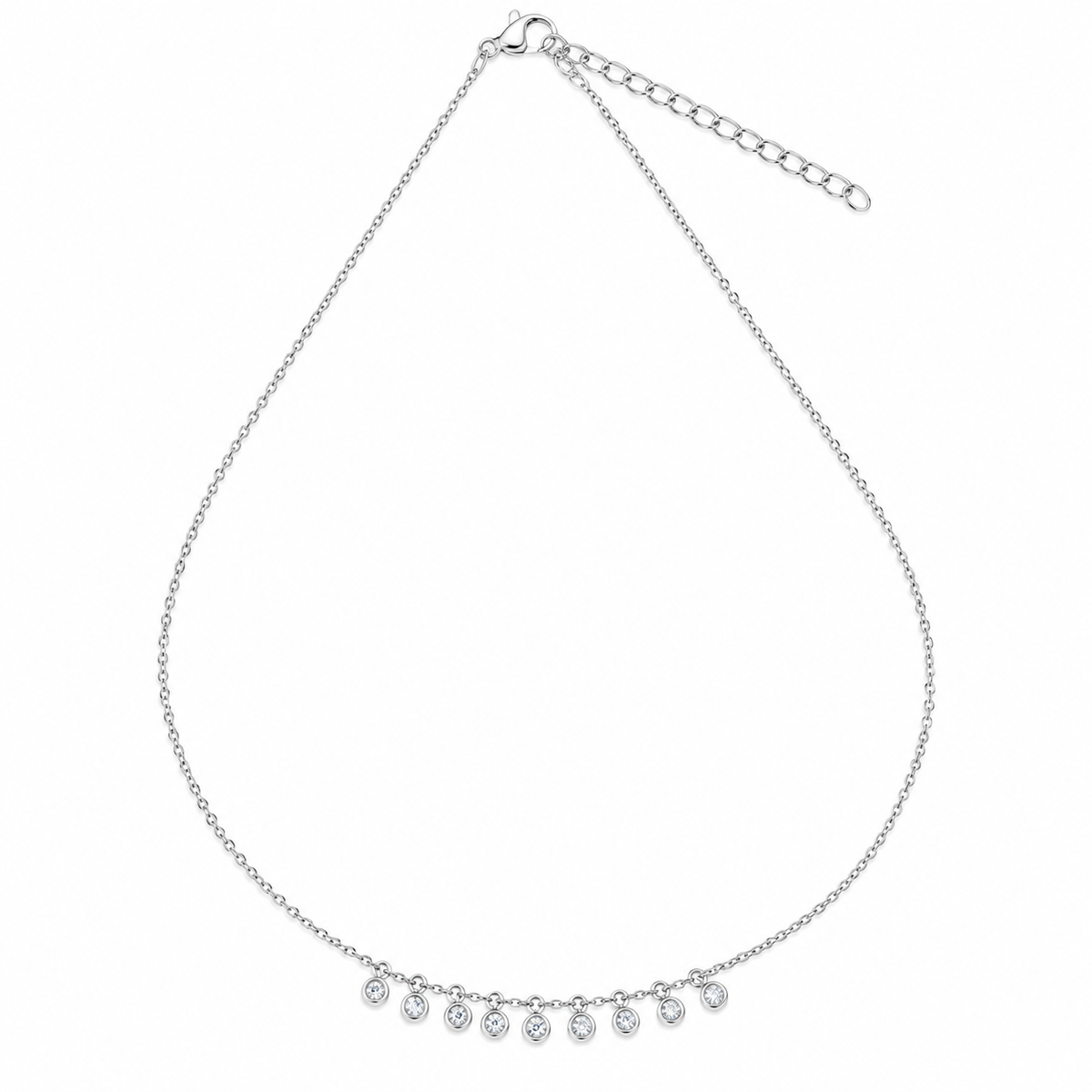 ASTORÍA Autumn necklace with zirconia stones