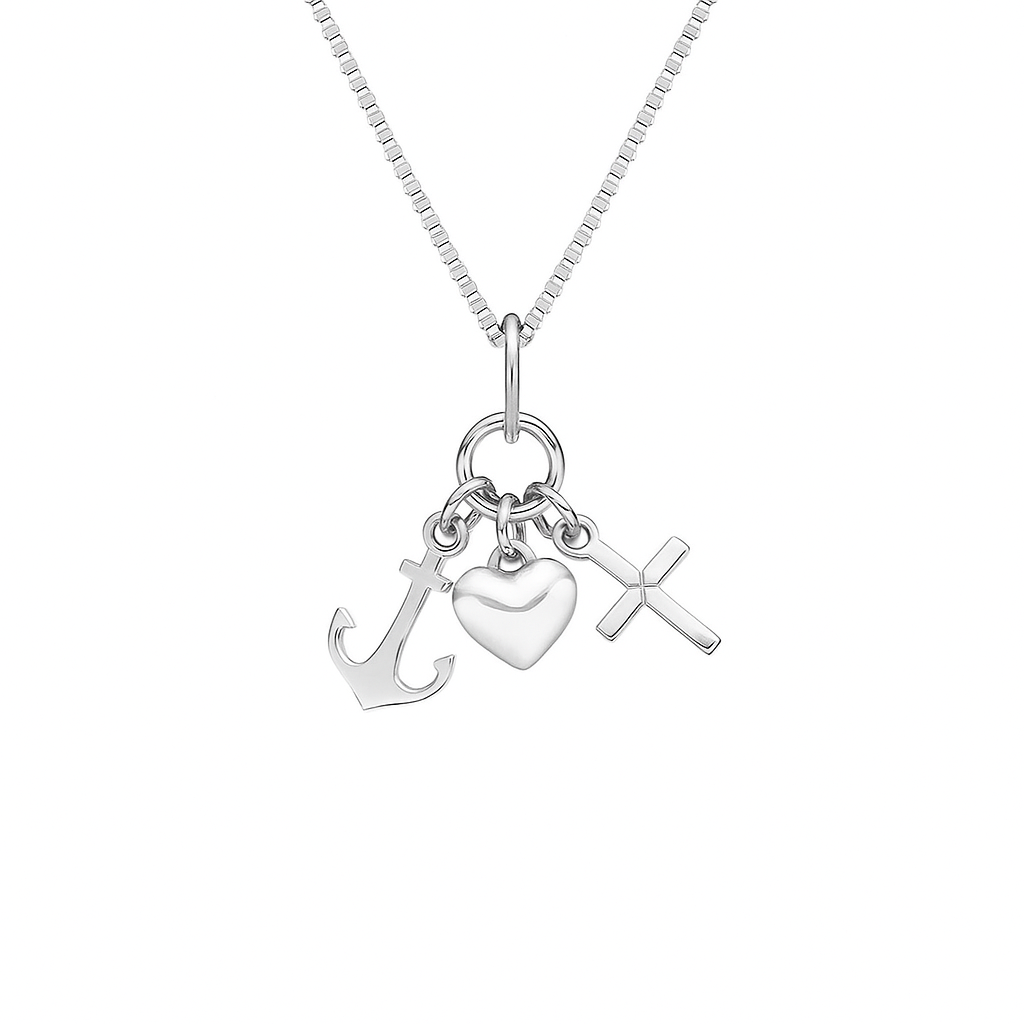 Silfurhálsmen Trú, von og kærleikur