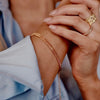 VERA DESIGN Gyllt kúluarmband