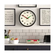 NEWGATE Superstore svört veggklukka 40cm