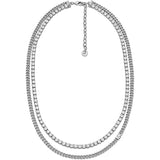 MICHAEL KORS Premium tvöföld hálskeðja með zirkonia MKJ8276