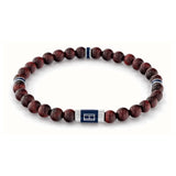 TOMMY HILFIGER Stone brown men's bracelet 2790324