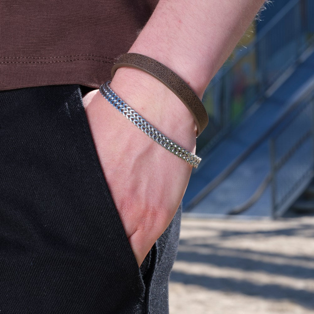 SON Wheat Stál armband ●442721