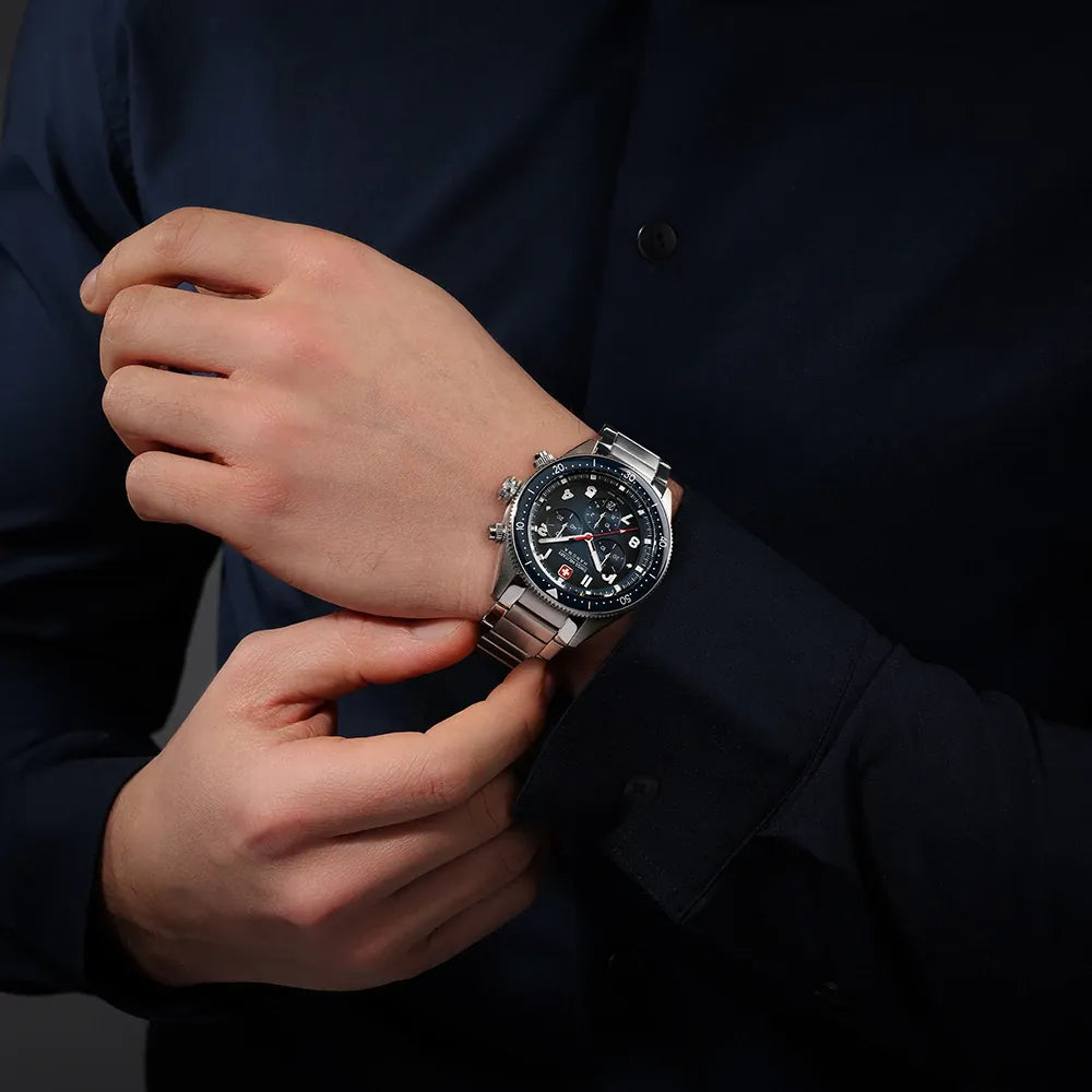SWISS MILITARY HANOWA Greyhound Chrono 43mm