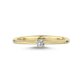 NURAN Trúlofunarhringur 14kt "The One" með 0.07ct demanti