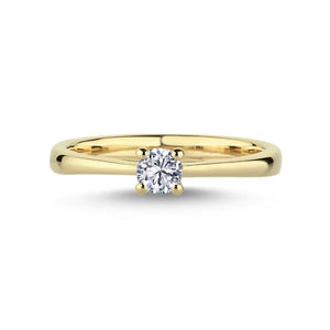 NURAN Trúlofunarhringur 14kt "The One" með 0.23ct demanti