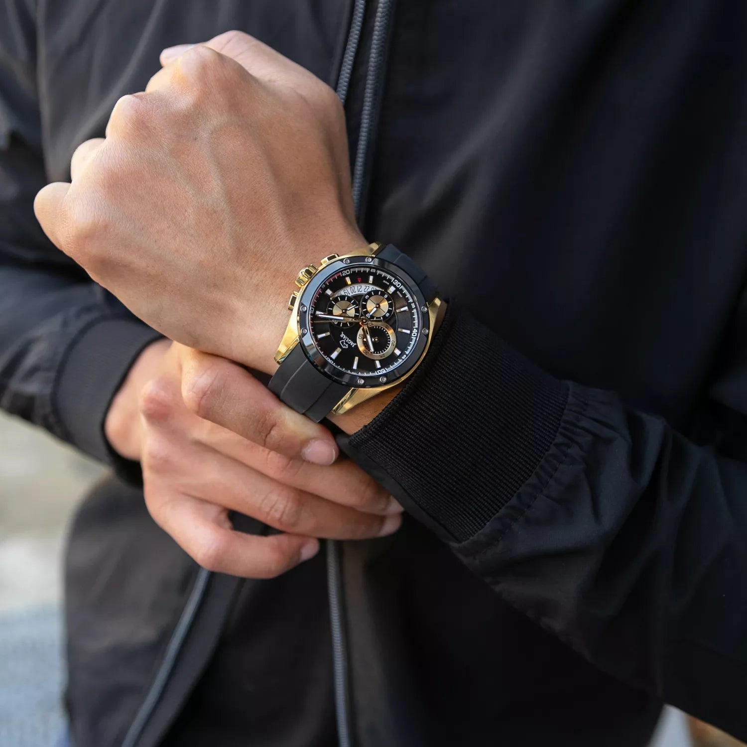 JAGUAR Executive Chrono Special Edition gjafasett 45mm J691/2