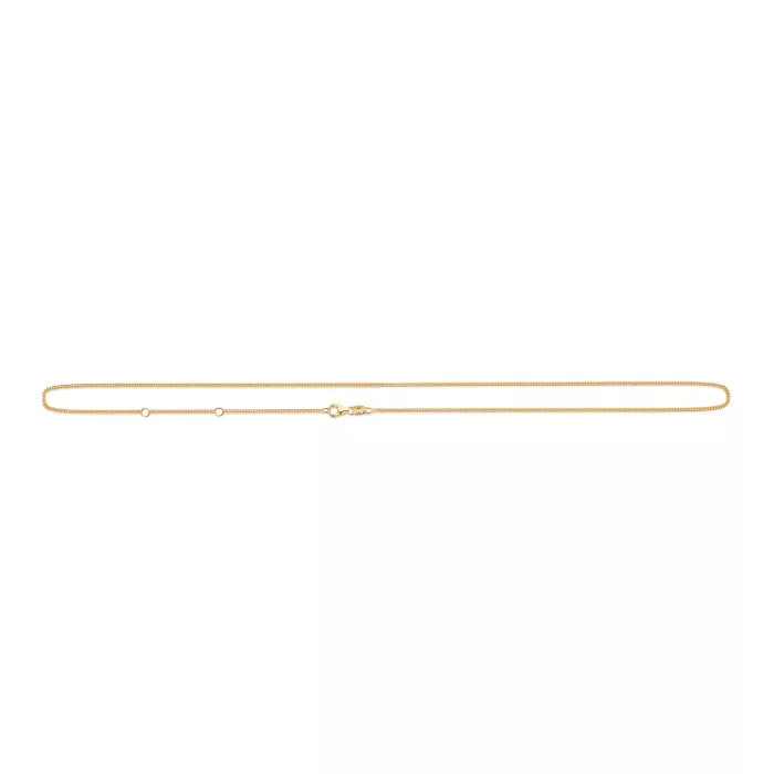 Gullkeðja 14kt 45cm