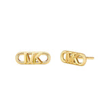 MICHAEL KORS Premium gylltir eyrnalokkar MKC1643
