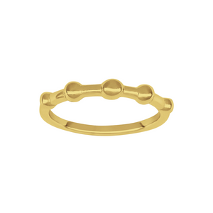 NORDAHL Nice gylltur hringur ●125 326