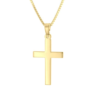 MIRA Matteo gold-plated men's cross