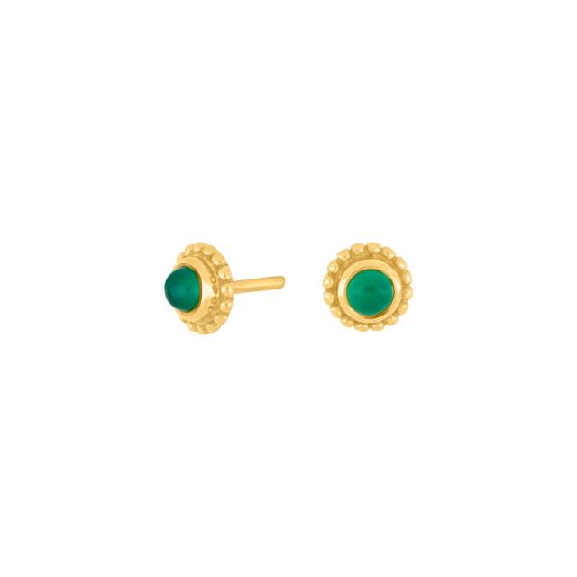 NORDAHL JEWELLERY JOY gylltir eyrnalokkar 6mm