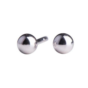 NORDAHL Ball silver earrings ●325 2