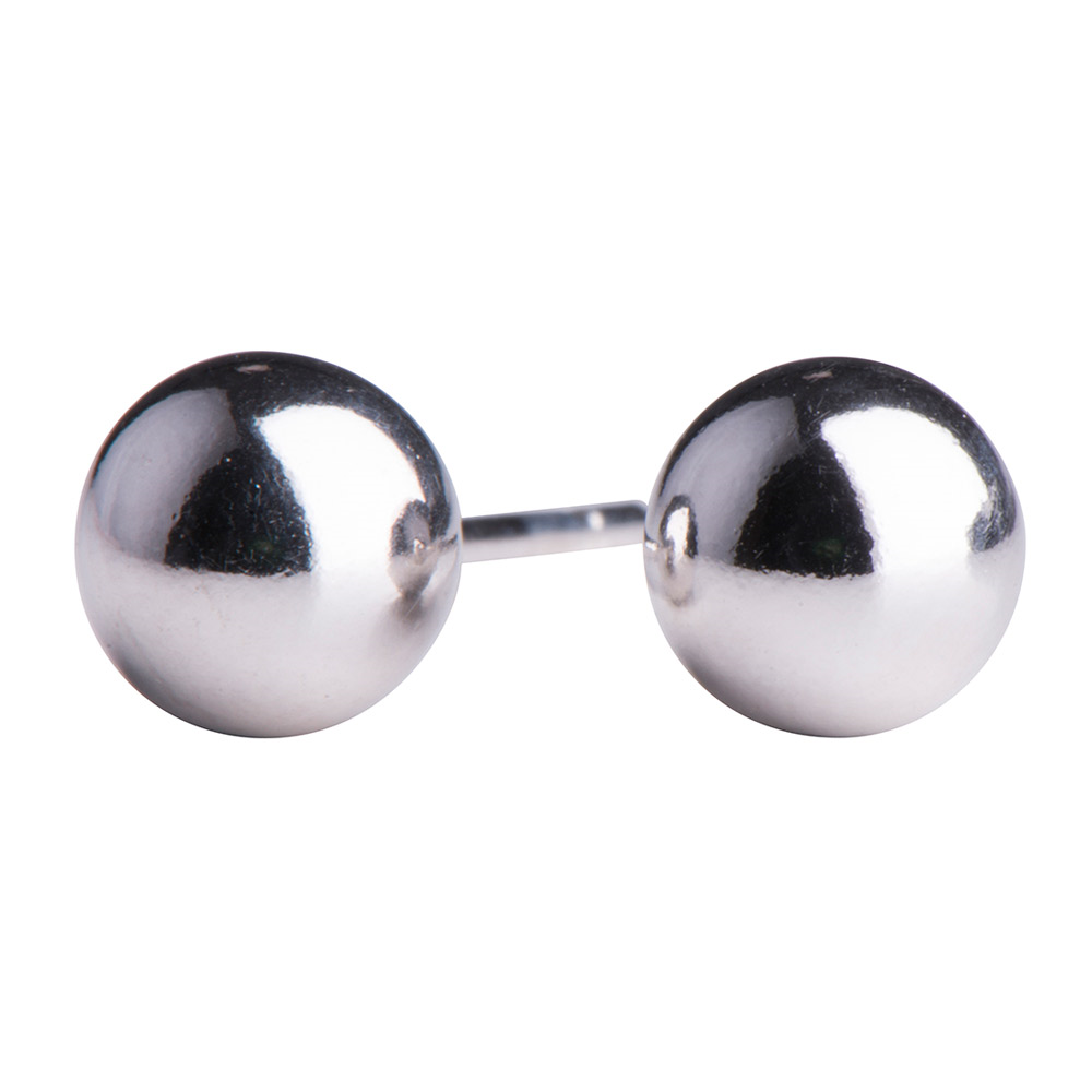 NORDAHL Ball silfureyrnalokkar