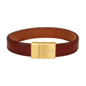 SON brúnt herraarmband ●897 018