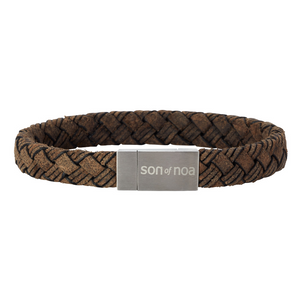 SON grábrúnt herraarmband ●897 003