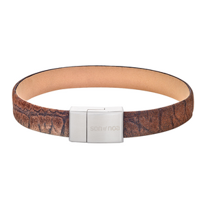 SON brúnt herraarmband ●897 013