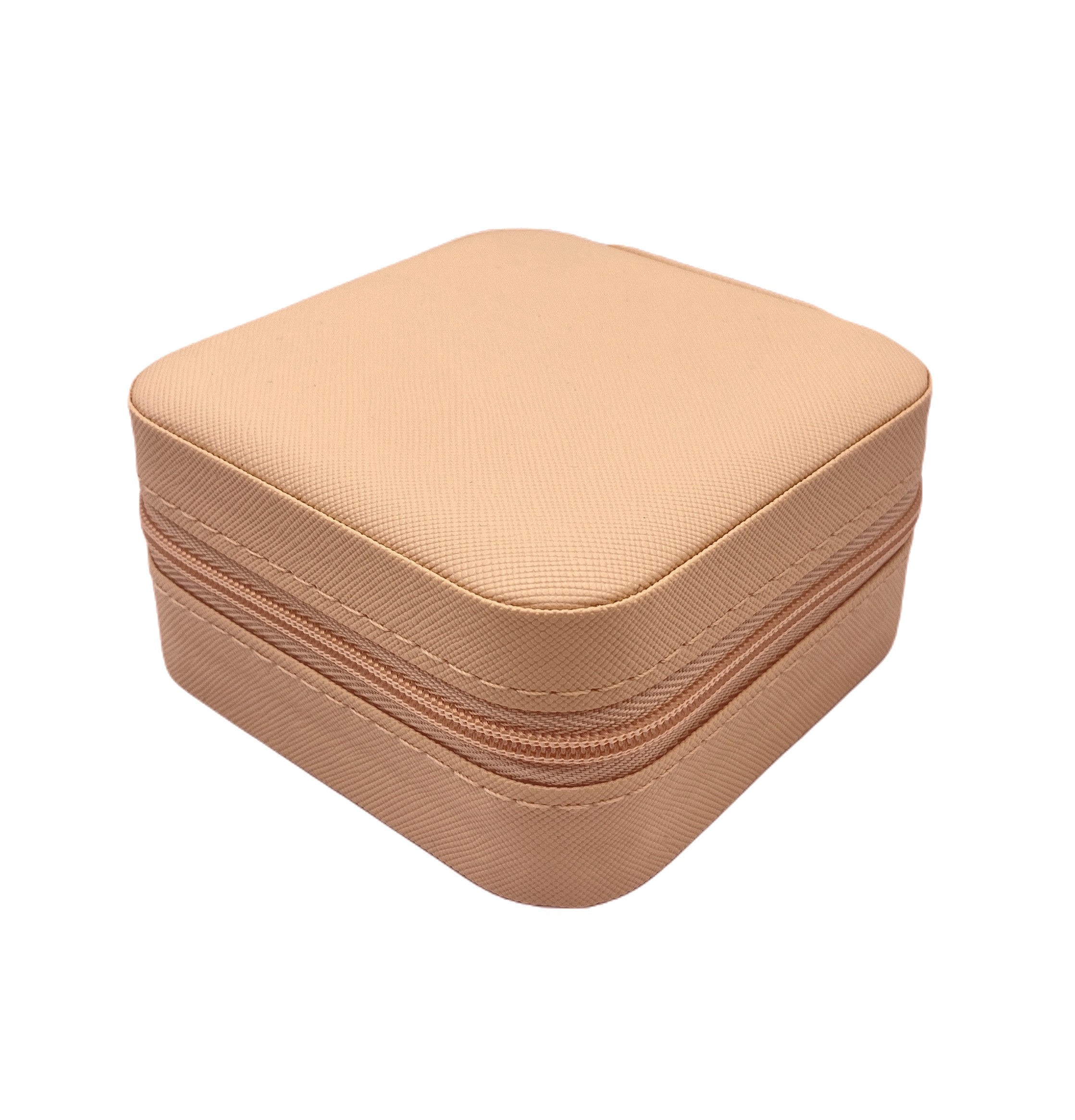 Ferða skartgripaskrín Small - Peach bleikt