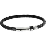 ARMANI Classic braided men's bracelet EGS1624