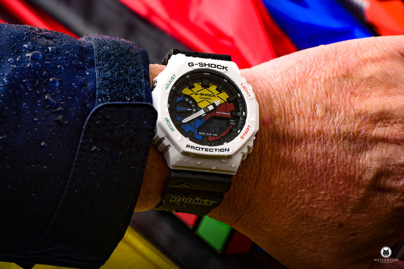 CASIO G-Shock GAE-2100RC-1AER x Rubik’s Cube®