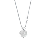 MICHAEL KORS Kapsel silver necklace with zirconia MKC1566