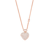 MICHAEL KORS Kapsel silver necklace with zirconia MKC1566