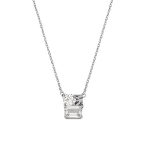 MICHAEL KORS Mixed Stone silfurhálsmen MKC1660