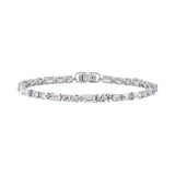 MICHAEL KORS Mixed Stone Tennis silfurarmband MKC1661