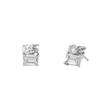 MICHAEL KORS Mixed Stone Stud silfureyrnalokkar MKC1665