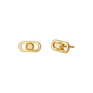 MICHAEL KORS Astor Link gylltir silfureyrnalokkar MKC1712