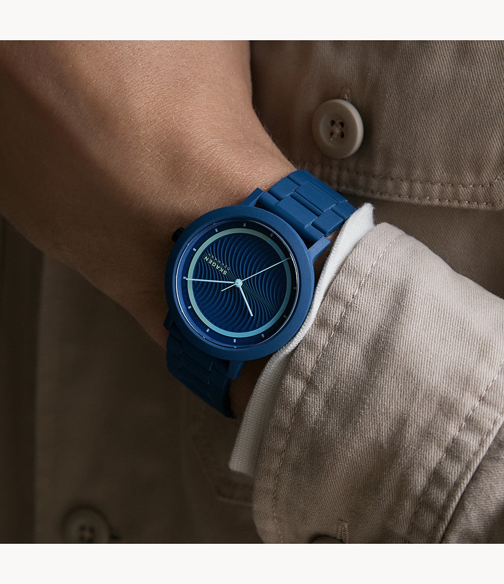 SKAGEN Aaren Ocean 40mm #tide ocean material®