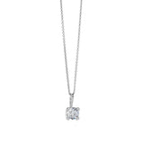 SIGN Fire and Ice silver necklace