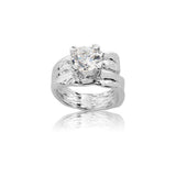 SIGN Fire and Ice silver ring