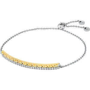 MICHAEL KORS gyllt armband með zirkonia MKC1577