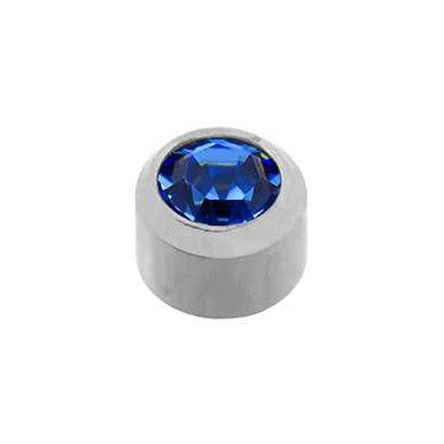 Stál skotlokkar, 12 litir (mánaðarsteinar) 4mm